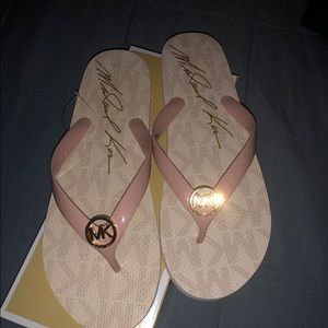 Michael Kors flip flops